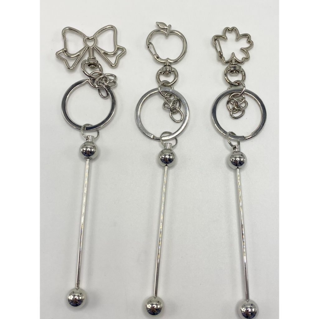 Beadable Keychains with Bar