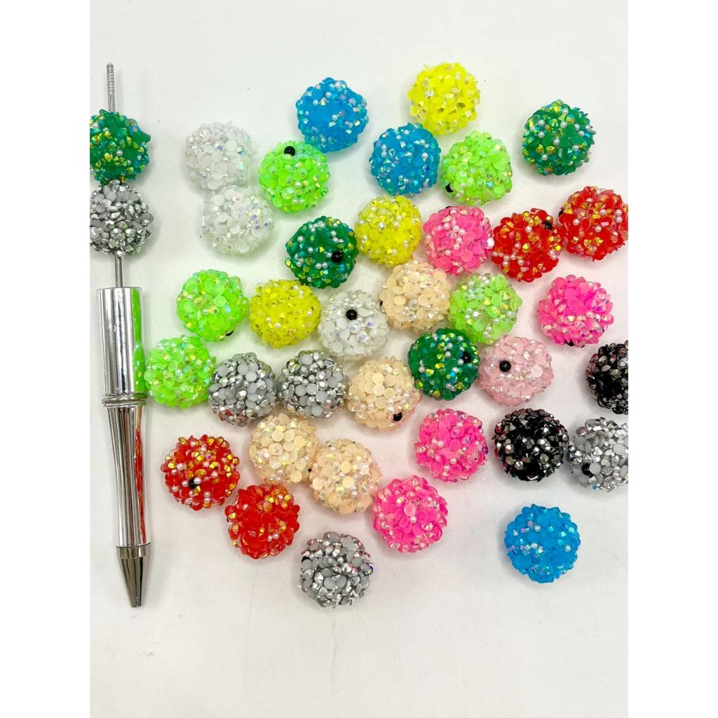 Acrylic pearl beads fashion