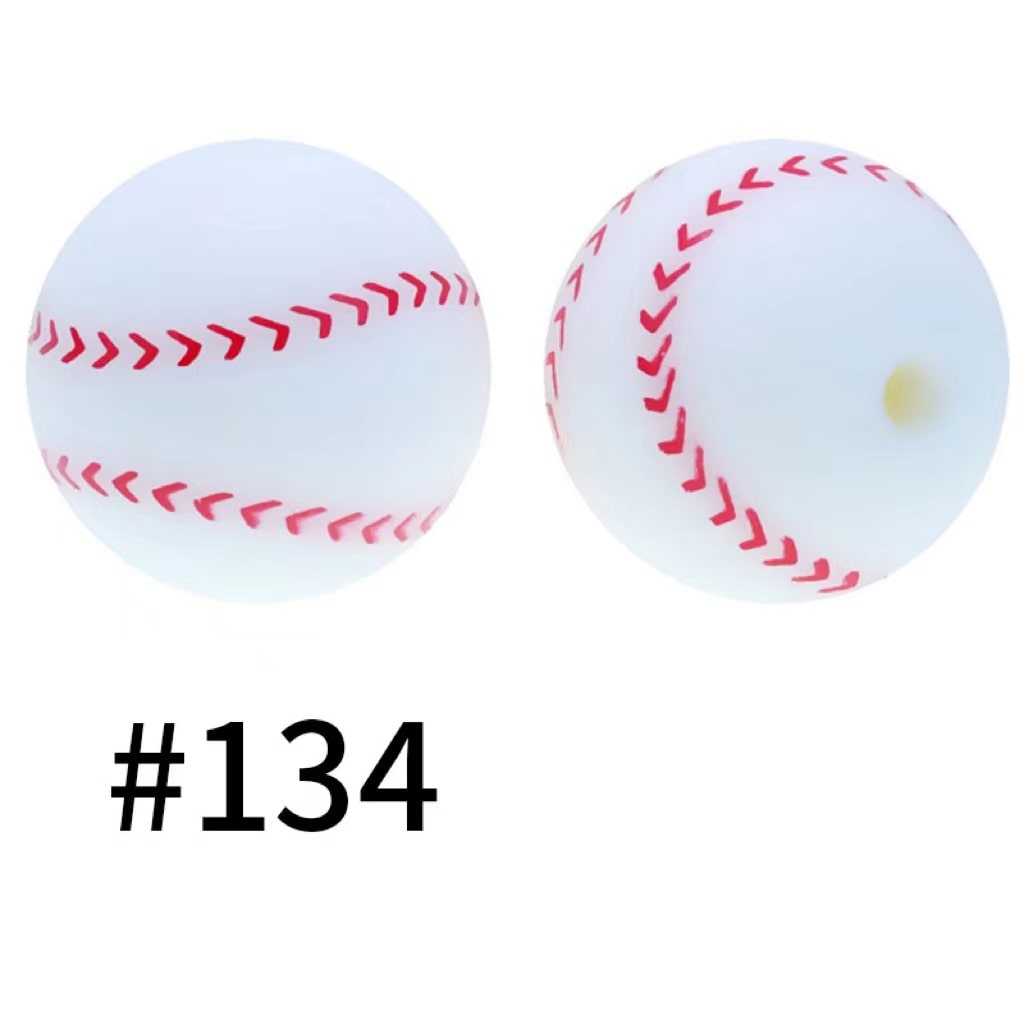 Baseball beads on sale