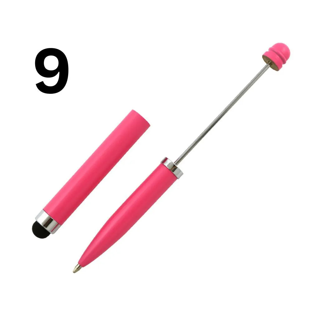 Metal Beadable Stylus Pens, Printed and in Solid Colors, Touch Screen Pens for Smart Devices