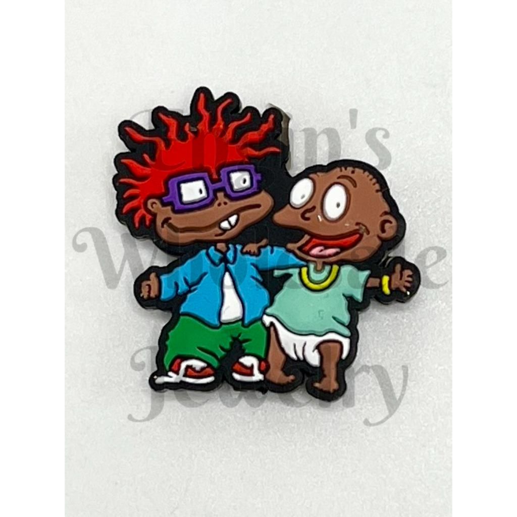 Cartoon Rugrats in Paris Silicone Focal Beads