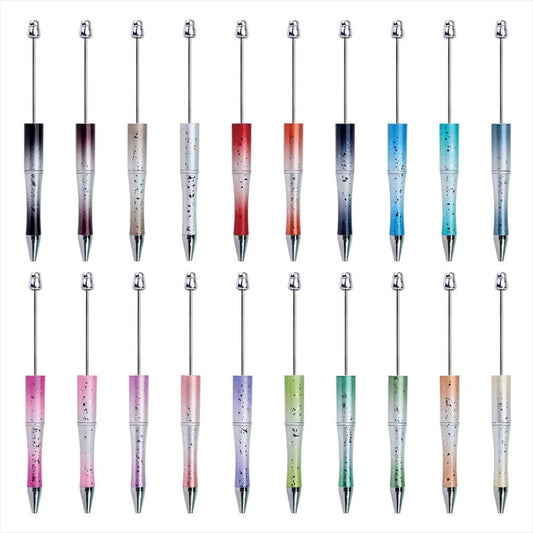 New Style DIY Star Sky Beadable Pens in Ombre Colors, 147MM