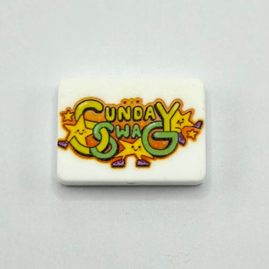 Star Sunday Swag Silicone Focal Beads