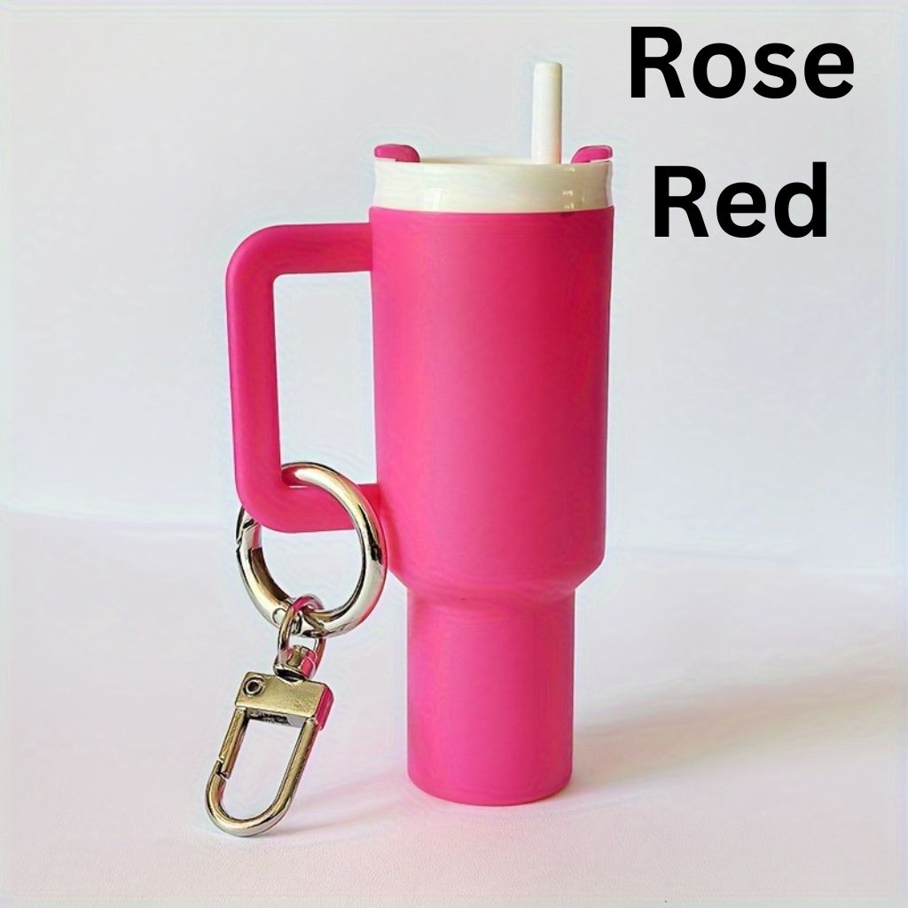 Mini Tumbler Chapstick Holder, Tumbler Keychain Chapstick Holder, Size 10*5*3cm