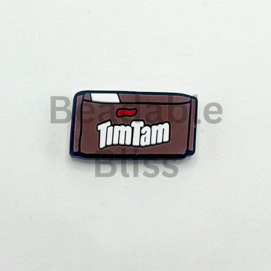 Tim Tom Chocolate Candy Sweet Silicone Focal Beads