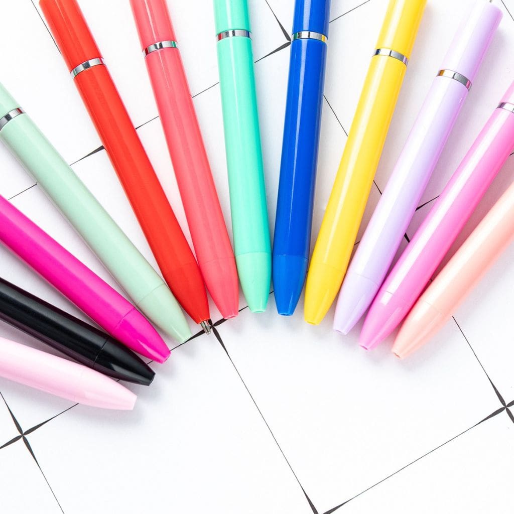 New Style Fashion DIY Beadable Pen in Solid Color, 167MM, Please Read the Description, (Refill Can be Replaced)