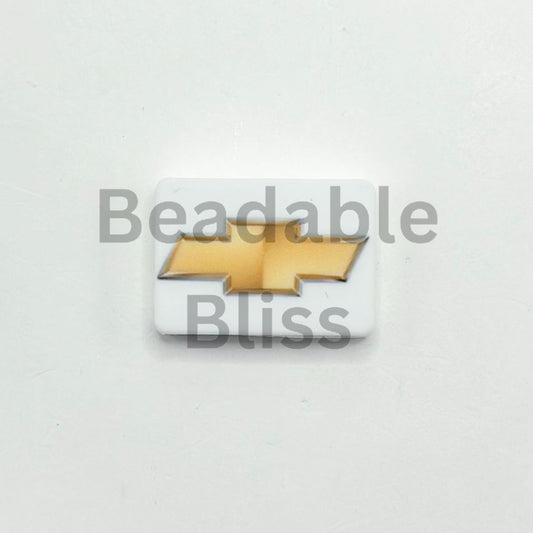 Chevrolei  Chevo Auto Vehicle Car Logo Silicone Focal Beads