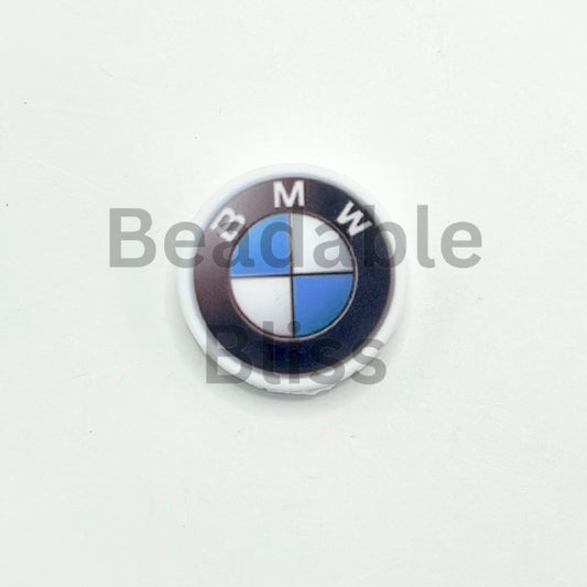 BMV Auto Vehicle Car Logo Silicone Focal Beads