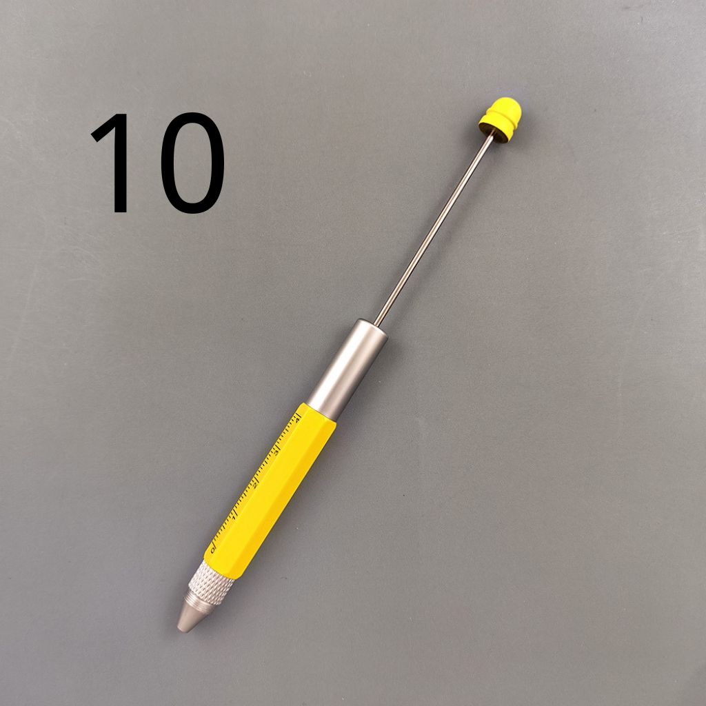 Metal  Beadable Stylus Pens, DIY Multifunction Tool with Ruler, Screwdriver for Touch Screen Devices