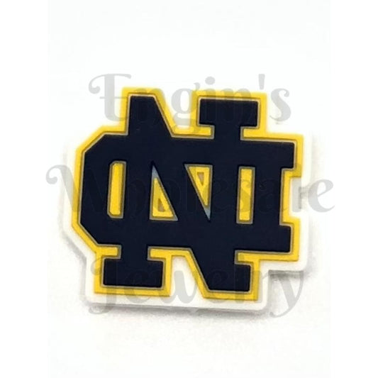 NCAA Football Team Silicone Focal Beads