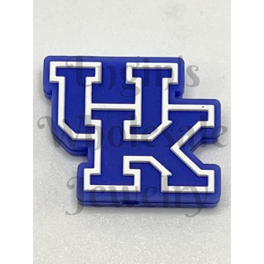 UK Kentucky Wild Cat Silicone Focal Beads