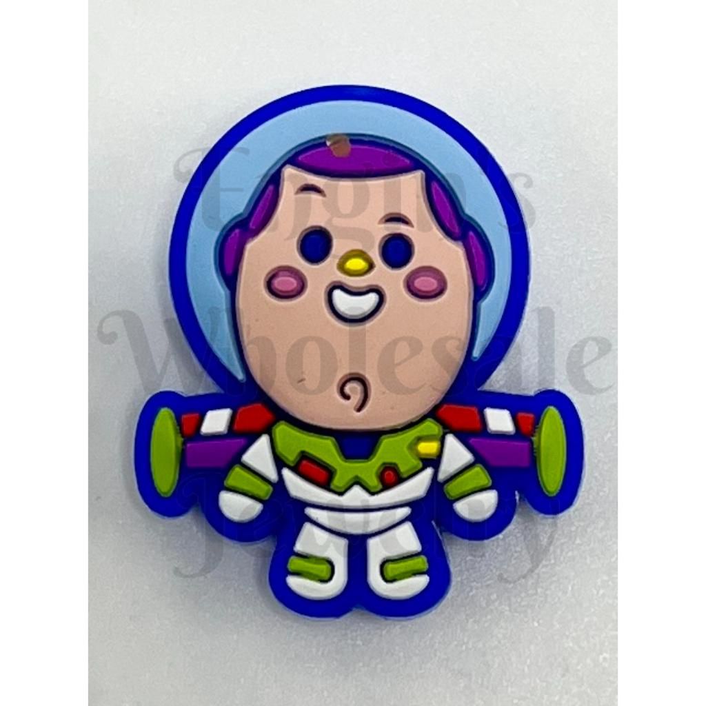 Cartoon Toy Story Buzz Lightyear Silicone Focal Beads