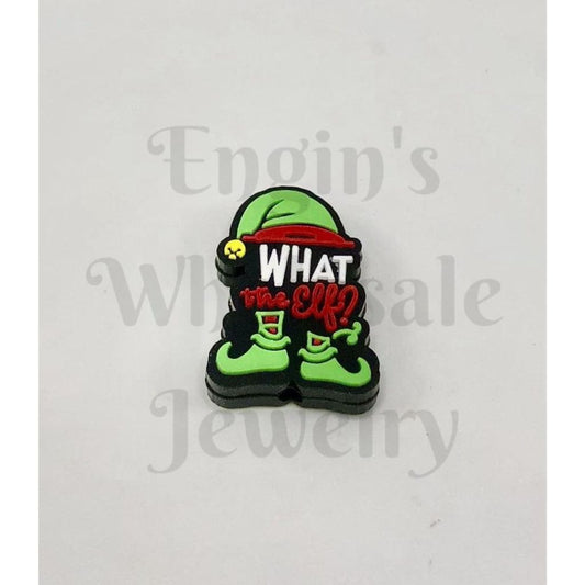 What the Elf Christmas Silicone Focal Beads