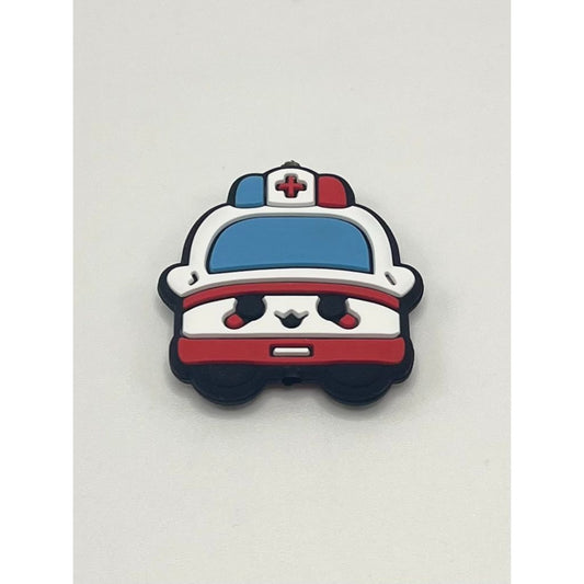 Ambulance Silicone Focal Beads