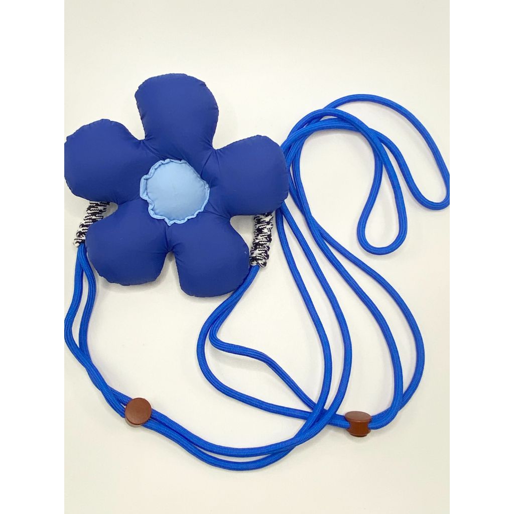 Flower Shaped Phone Holder Clip with Hanging String Sling Strap