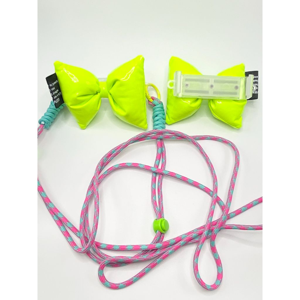 Bowtie Phone Holder Clip with Hanging String Sling Strap