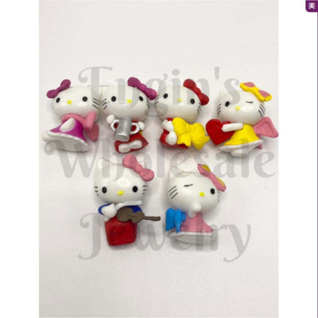 HK Kitty Pen Toppers (Without Hole), Random Mix