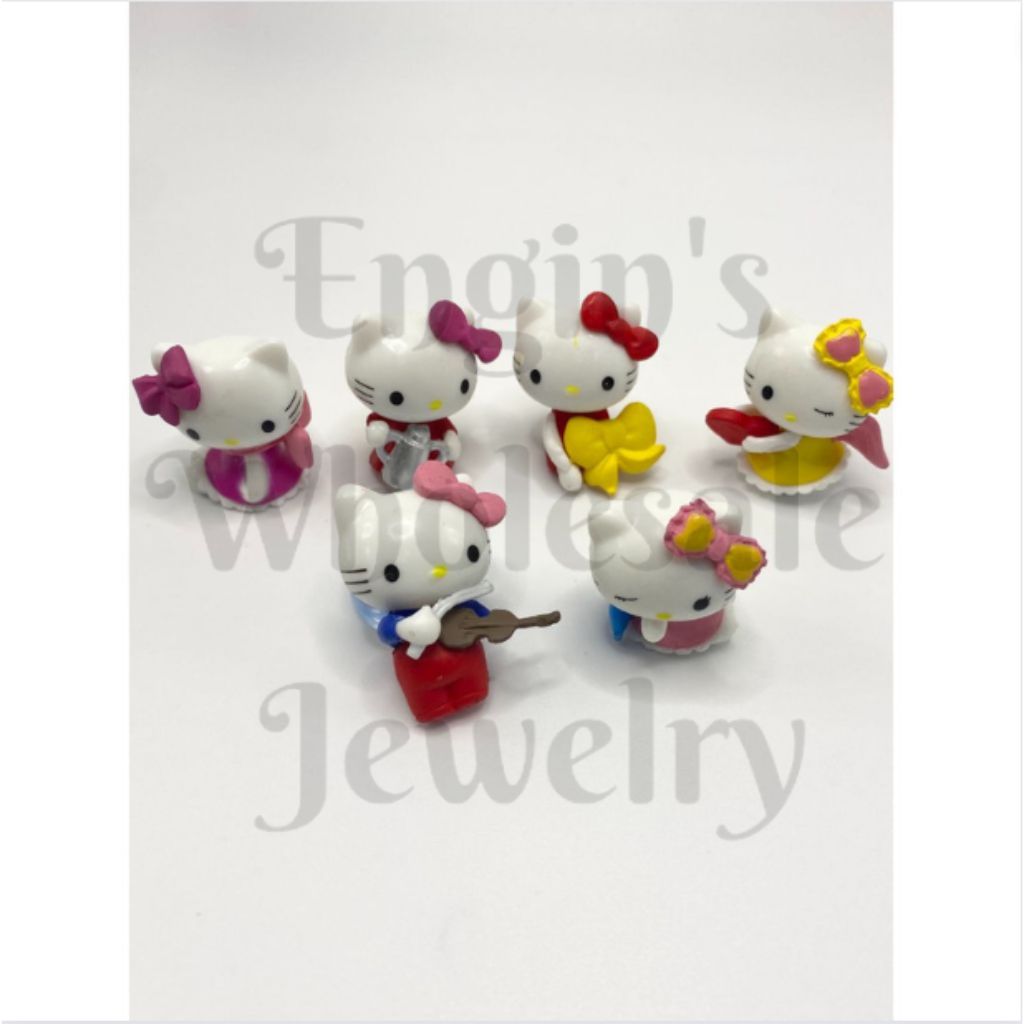 HK Kitty Pen Toppers (Without Hole), Random Mix