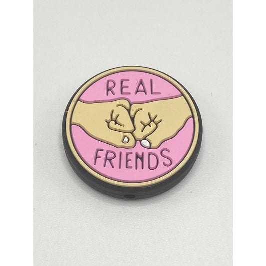 Real Friends Friendship Silicone Focal Beads