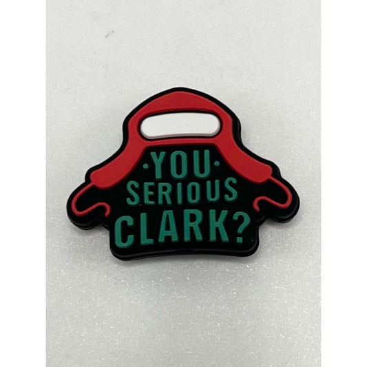 You Serious Clark Cousin Eddi Christmas Silicone Focal Beads