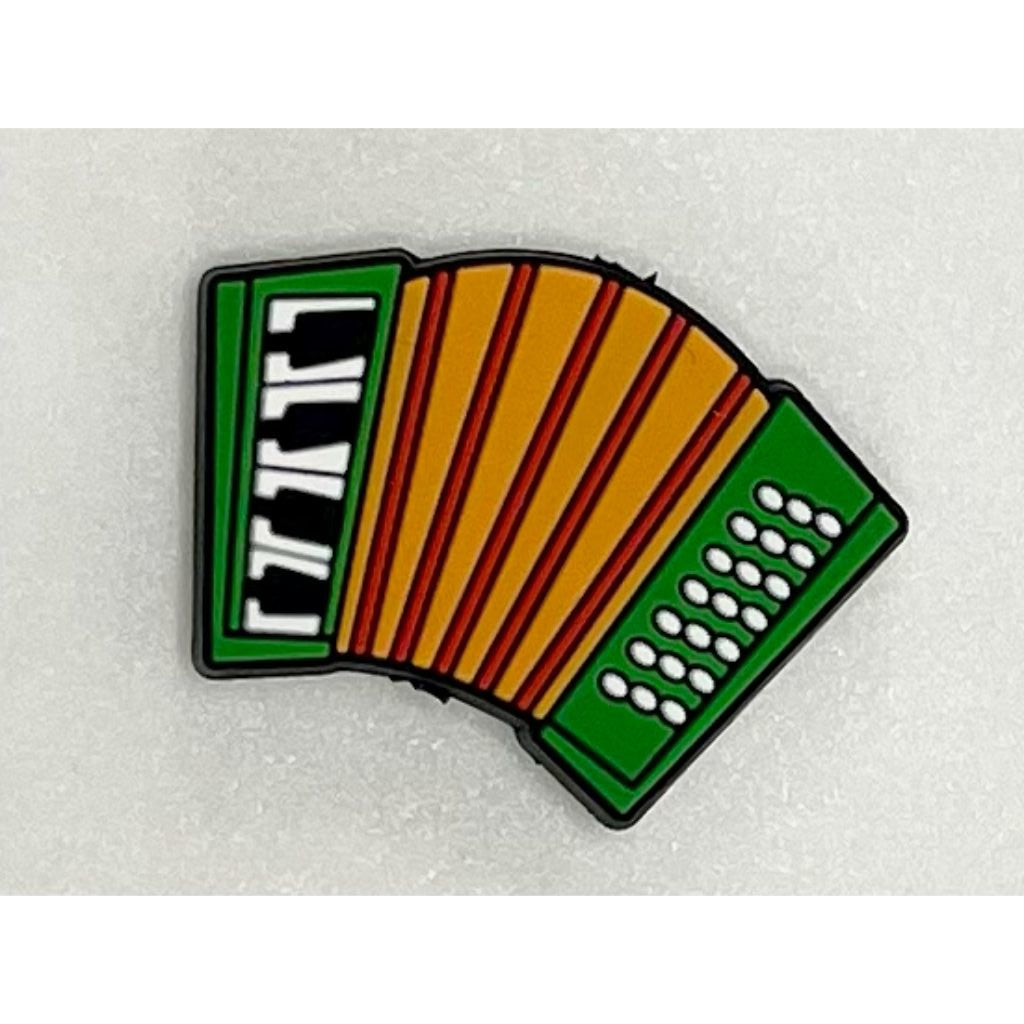 Piano Accordion Silicone Focal Beads