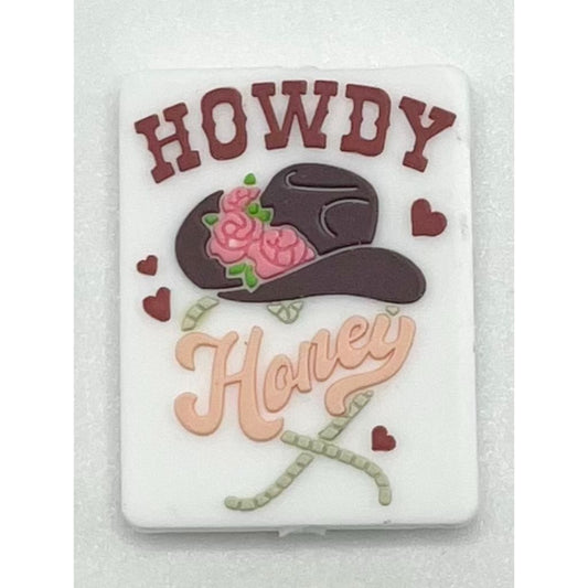 Howdy Honey Silicone Focal Beads