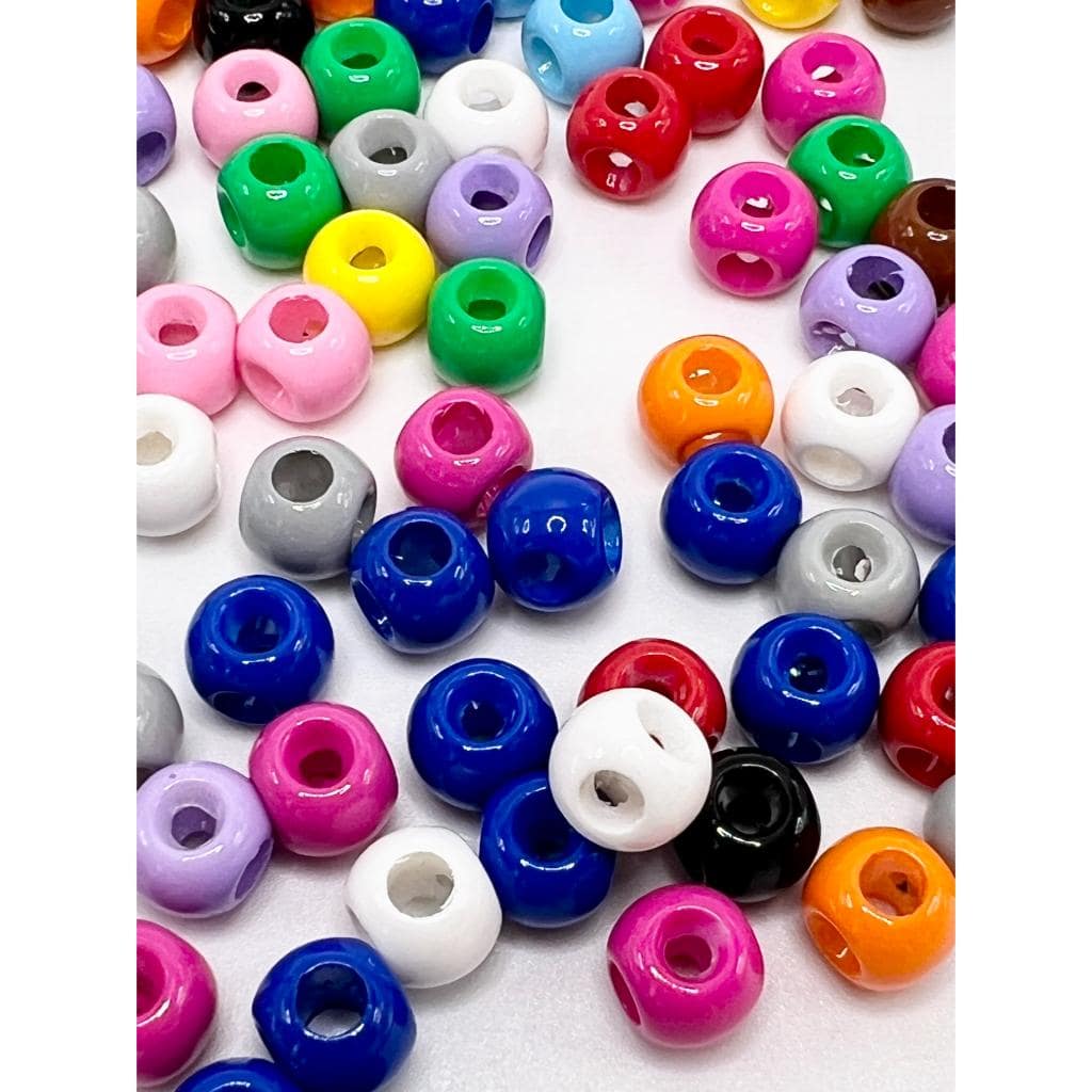 Four-Hole Quadripuntal Spacer Acrylic Beads, Solid Color, 8mm, WJ