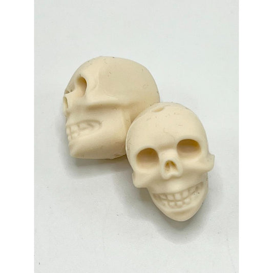 Horror Skull Skeleton 3D Silicone Focal Beads