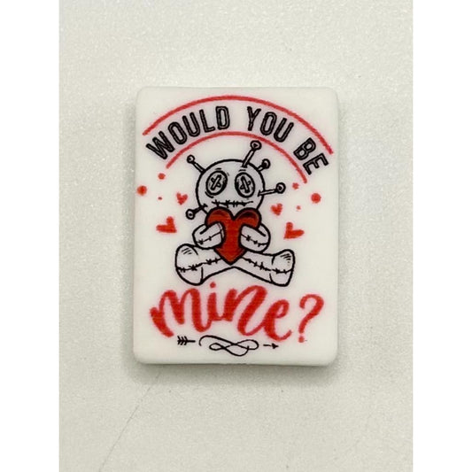 Would You Be Mine Muppet Doll Silicone Focal Beads