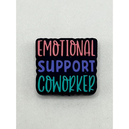 Emotional Support Coworker Silicone Focal Beads