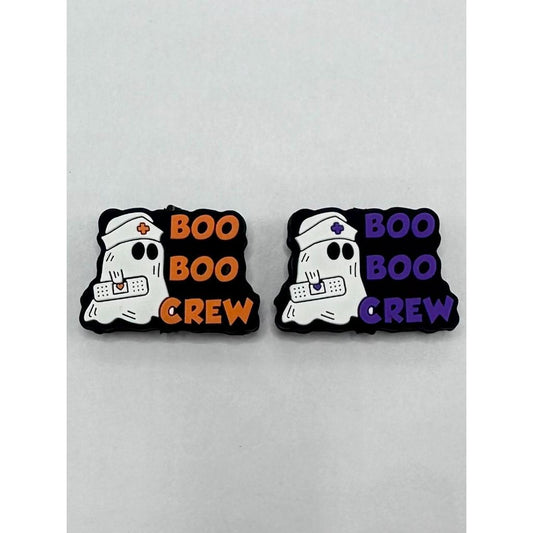 Ghost Doctor Boo Boo Crew Halloween Scary Nurse Silicone Focal Beads Random Mix