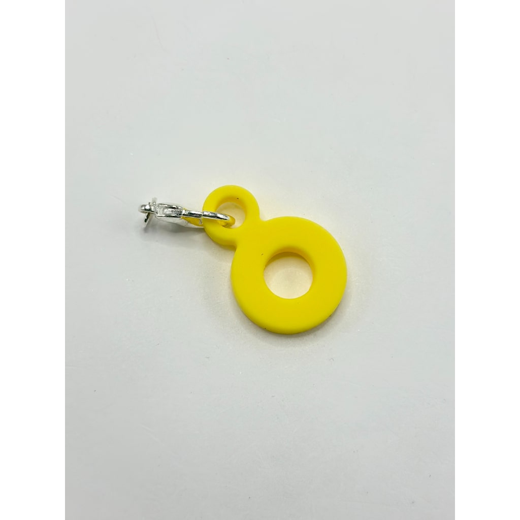 DIY Beadable Silicone Straw Buckle Hasp Agraffe Hook, 1.2Inch, Does Not Include the Charm