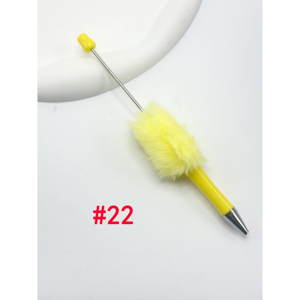 New Style Pom Pom Pon Pon Beadable Pen