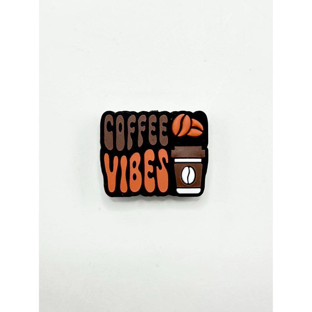 Coffee Vibes Bean Silicone Focal Beads