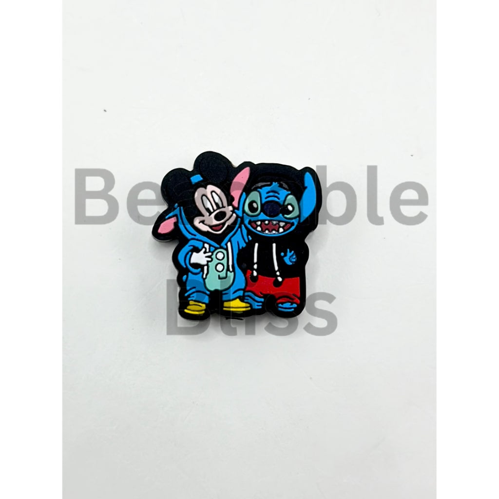 Micky in Stitc's Clothing Stitc in Micky's Clothing Silicone Focal Beads