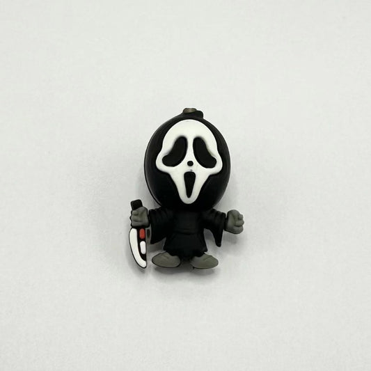 The Ghost Holds a Knife Silicone Focal Beads