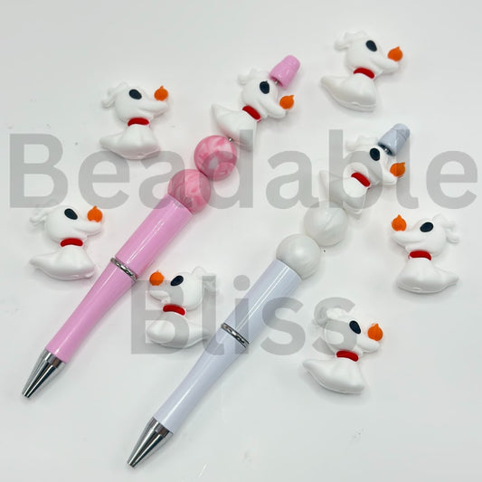 3D The Nightmare Before Christmas Zer Silicone Focal Beads