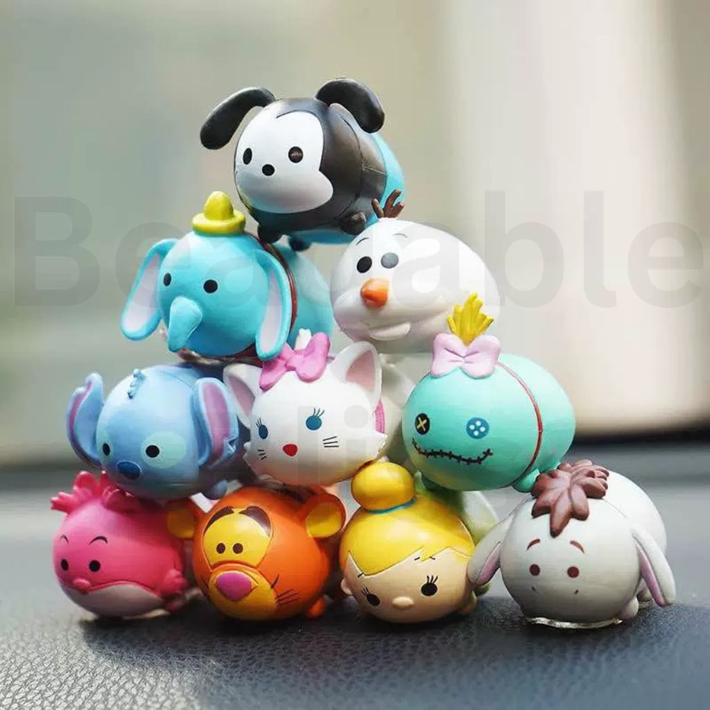 Little Cute Zoom Tsum Tsum Popular Cartoon Beads Pen Toppers, Random Mix, Please Read the Description