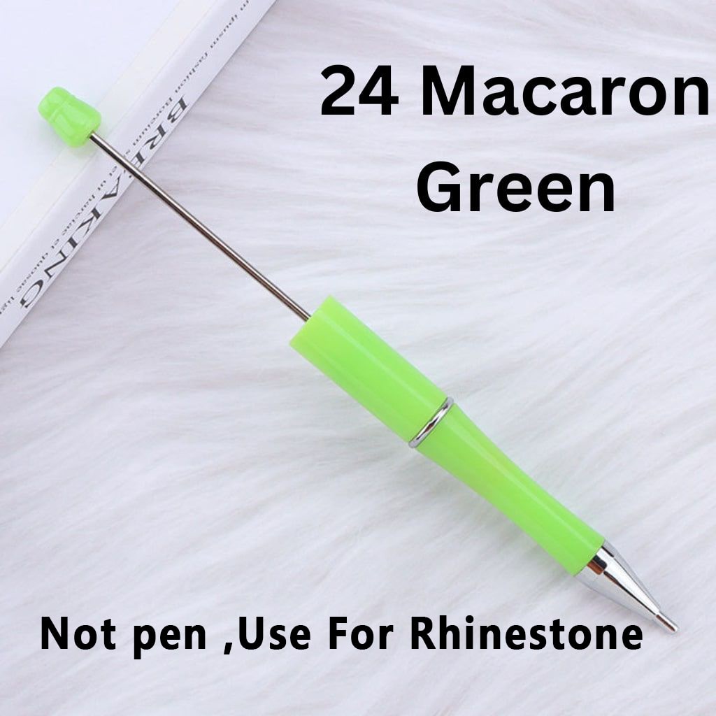 DIY Beadable Tool Function Pen for Rhinestone Adding & Removing in Solid Colors, 150MM