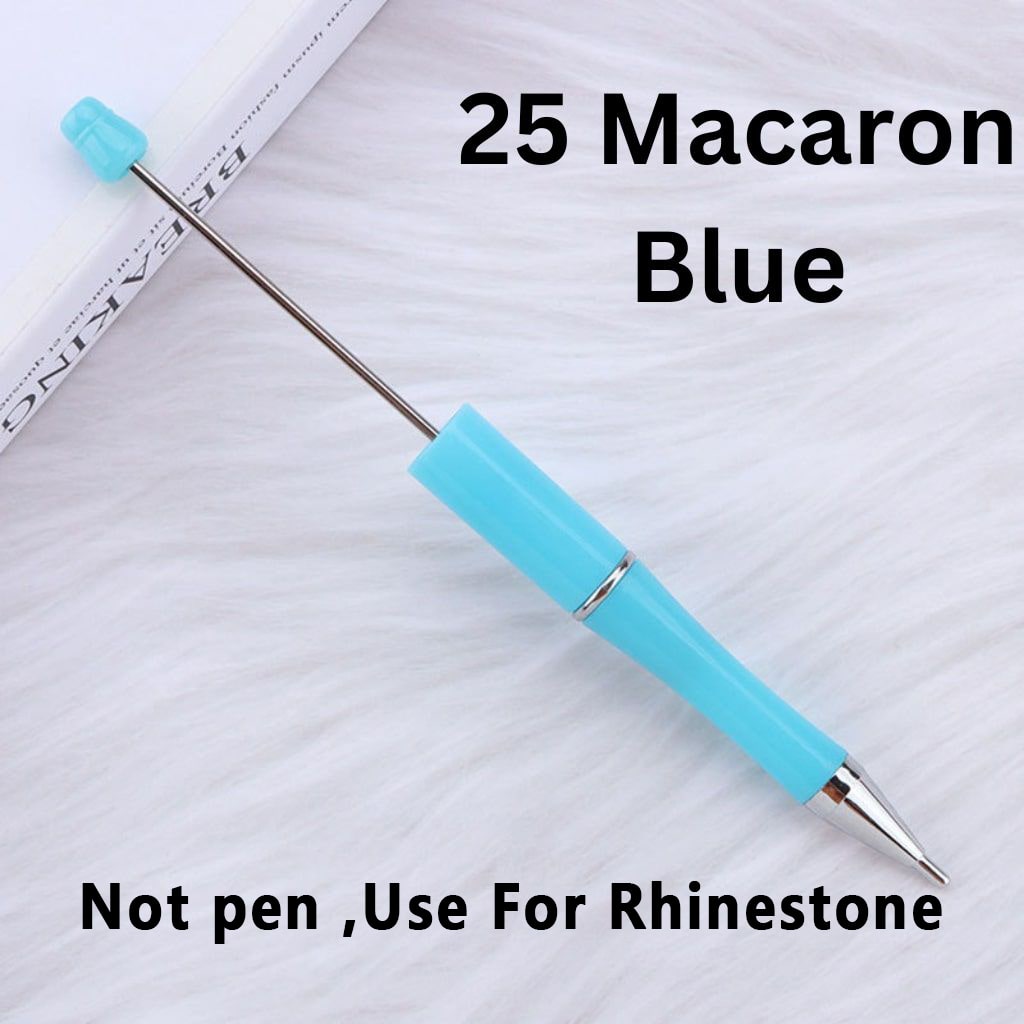 DIY Beadable Tool Function Pen for Rhinestone Adding & Removing in Solid Colors, 150MM