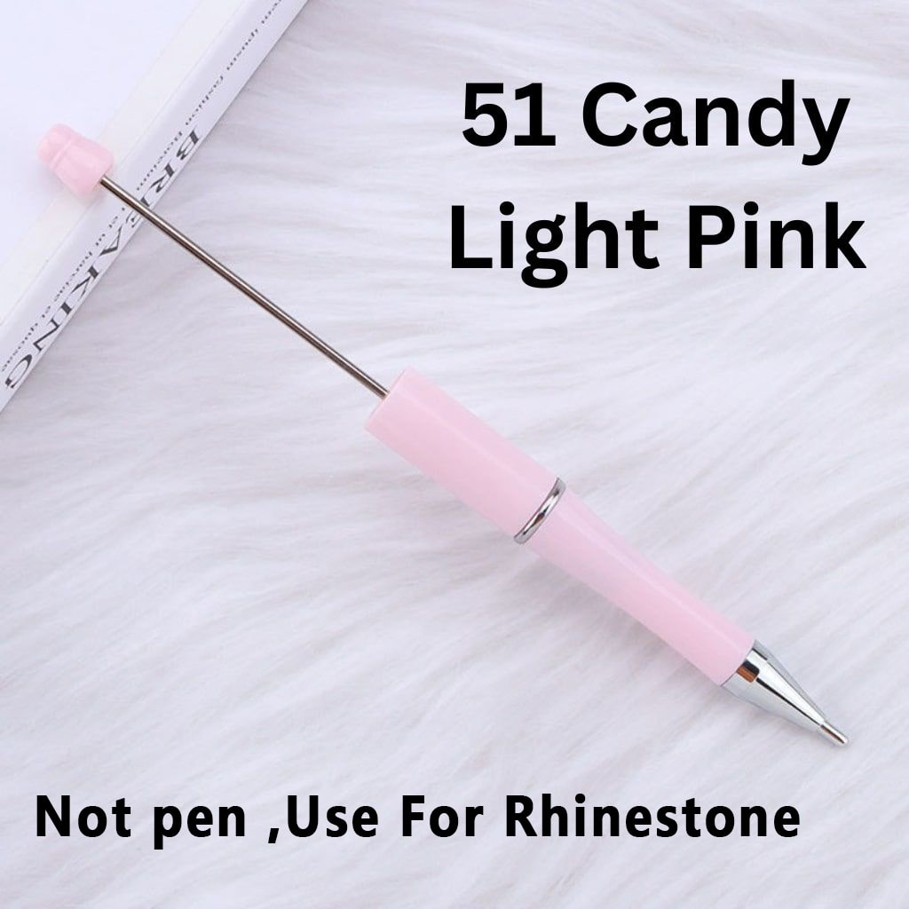 DIY Beadable Tool Function Pen for Rhinestone Adding & Removing in Solid Colors, 150MM