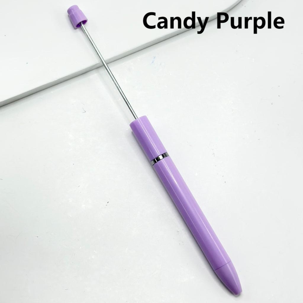 New Style Fashion DIY Beadable Pen in Solid Color, 167MM, Please Read the Description, (Refill Can be Replaced)