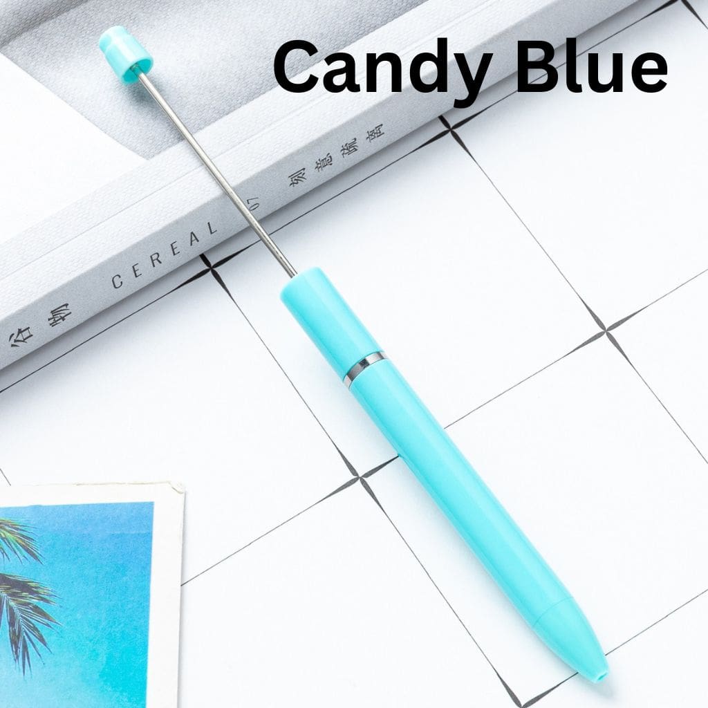 New Style Fashion DIY Beadable Pen in Solid Color, 167MM, Please Read the Description, (Refill Can be Replaced)