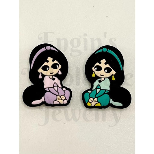 Princess Jasmine Silicone Focal Beads