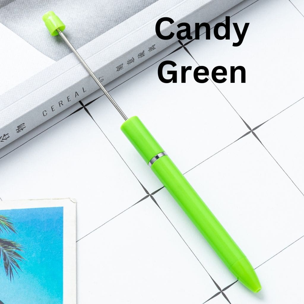 New Style Fashion DIY Beadable Pen in Solid Color, 167MM, Please Read the Description, (Refill Can be Replaced)