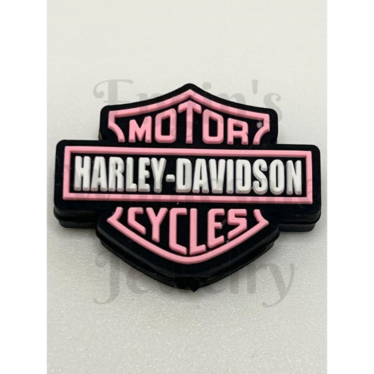 Harley Chopper Bike Motorcycle Silicone Focal Beads