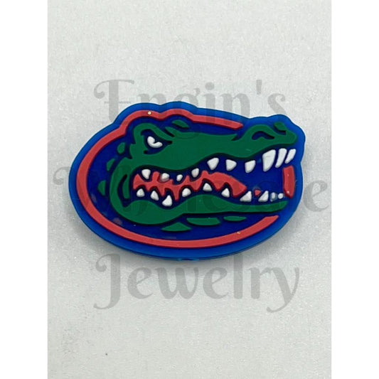 Florid Gator Universit Of Florid Tailgating Silicone Focal Beads