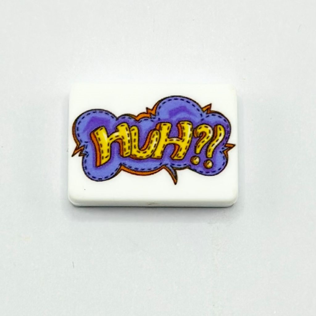 HUH?! Confusion and Surprise Expression, Fun and Surprising Silicone Focal Beads