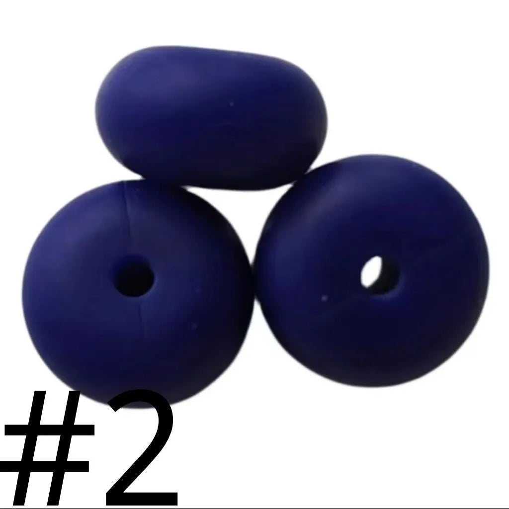 Silicone Wheel Beads Abacus Beads