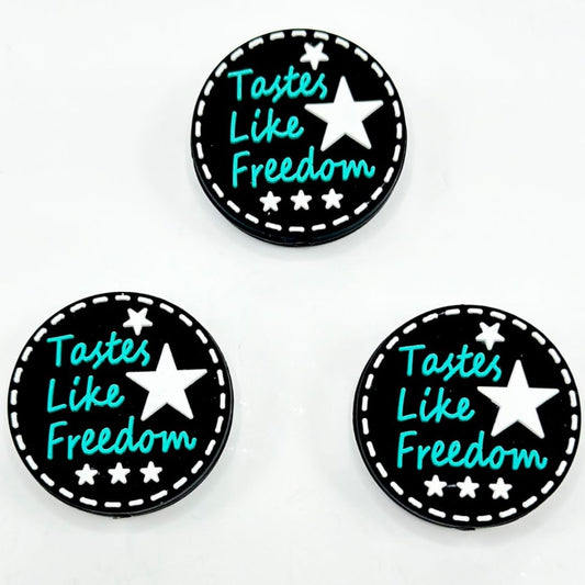 Tastes Like Freedom Silicone Focal Beads